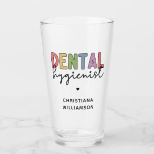 Eigen naam Dental Hygienist RDH-cadeautjes Glas