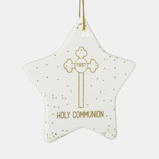 Eigen naam Eerste Heilige Communistische Gouden Ki Keramisch Ornament (Rechts)