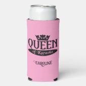 Eigen naam en kleurkoningin van Karaoke (Seltzer Voorkant)