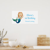 Eigen naam en vogelschild in opleiding poster (Keuken)