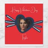 Eigen naam Fotowijn Flacon Etiket wijn (Enkel label)