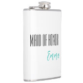 Eigen naam gemaakt van erlenmeyer heupfles (Rechts)