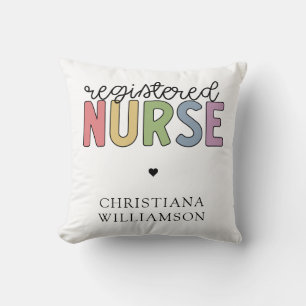 Eigen naam geregistreerd zuster RN Verpleeglijk Af Kussen