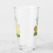 Eigen naam Gold Shamrock St Patrick's Day Glas (Links)
