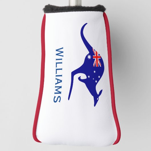 Eigen naam Golf Club Hoesje Golfheadcover (Draai 90)