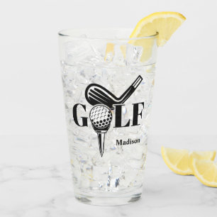 Eigen naam Golf Glas