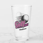 Eigen naam Golf Glas (Achterkant)