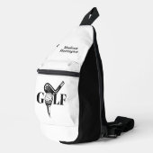 Eigen naam Golf Sling Bag (Rechterhoek)