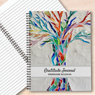 Eigen naam Gratitude Journal Notitieboek