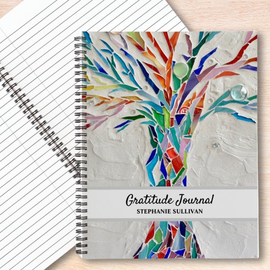Eigen naam Gratitude Journal Notitieboek