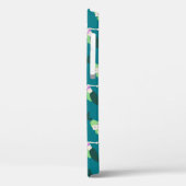 Eigen naam Groene Zeemeermin iPhone 12 Hoesje (Achterkant / Links)