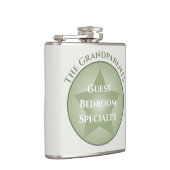 Eigen naam Guest Bedroom Specialty Pastel Star Heupfles (Rechts)