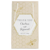 Eigen naam honingbijen klein cadeauzakje (Voorkant)