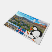 Eigen naam IJsland Deurmat (Schuin)