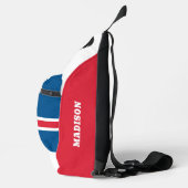 Eigen naam IJsland Puffin Sling Bag (Rechts)