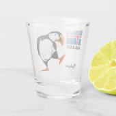 Eigen naam IJsland Shot Glas (Achterkant)