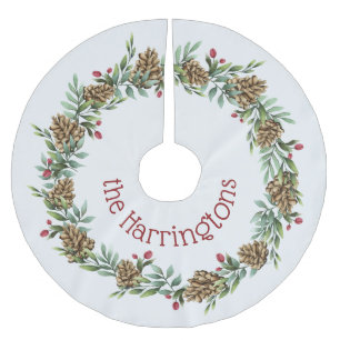 Eigen naam kerstboomrok kerstboom rok