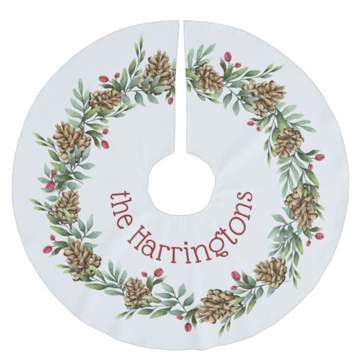 Eigen naam kerstboomrok kerstboom rok (Voorkant)