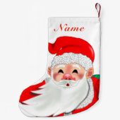 Eigen naam kerstcadeautje met kerstcadeautjes kleine kerstsok (Achterkant)