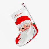 Eigen naam kerstcadeautje met kerstcadeautjes kleine kerstsok (Achterkant (Hangend))