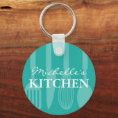 Eigen naam keukengerei sleutelhangers (Voorkant)