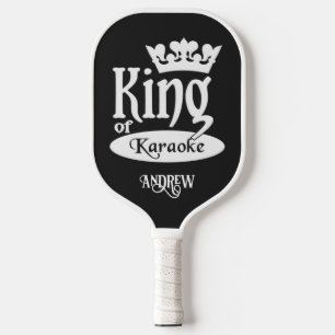 Eigen naam koning Karaoke Pickleball Paddle