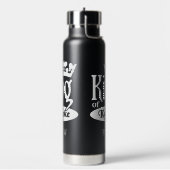 Eigen naam koning Karaoke Waterfles (Links)
