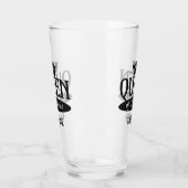 Eigen naam koningin van Karaoke Glas (Links)