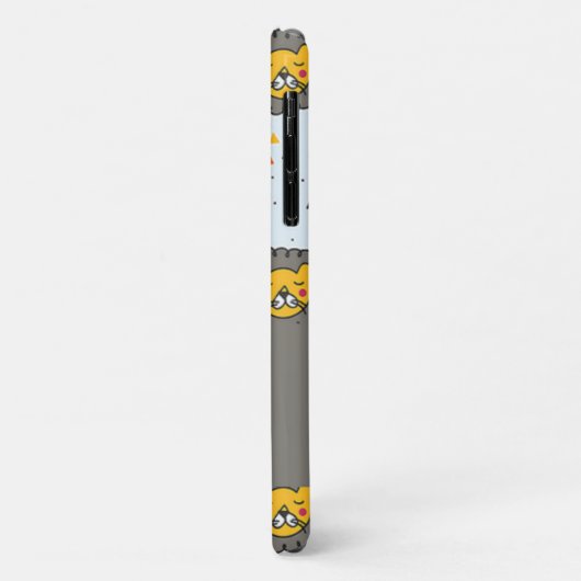 Eigen naam leeuwenkop blauw Case-Mate iPhone case (Achterkant/links)