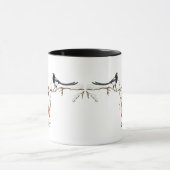 Eigen naam Magpie Garden Bird Natuur Art Mok (Midden)