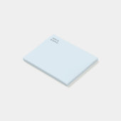 Eigen Naam Modern Minimalistisch Professioneel Een Post-it® Notes (Schuin)