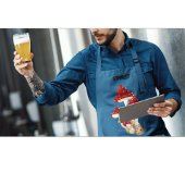 Eigen naam Mushroom Schort