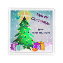 Eigen naam of Couple's Name Merry Kerstmis