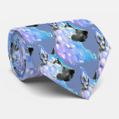 Eigen naam of tekst Duitse herdershond pet Stropdas (Opgerold)