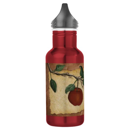 Eigen naam Orchard Apple Drink Bottle Waterfles (Links)