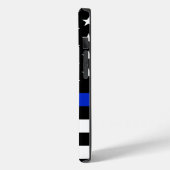 Eigen naam Politie Vlag Case-Mate iPhone Case (Achterkant / Links)
