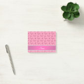 Eigen naam roze dachshunds hekken poten post-it® notes (Kantoor)