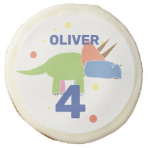 Eigen naam Triceratops Dinosaur Kids Birthday