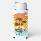 Eigen naam Tropical Island Sunset (Seltzer Voorkant)
