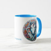 Eigen naam Unicorn Mok (Voorkant rechts)