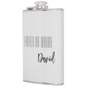 Eigen naam vader van de bridekolf heupfles (Links)