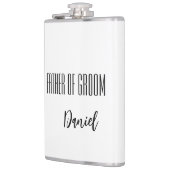 Eigen naam vader van de gegroefde kolf heupfles (Links)