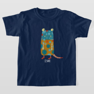 Eigen naam van Cute Monster Esme T-shirt