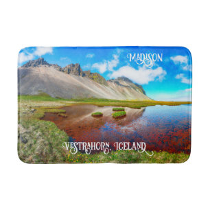 Eigen naam Vestrahorn Mountains, IJsland Badmat