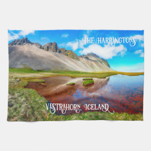 Eigen naam Vestrahorn Mountains, IJsland Theedoek