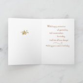 Eigen naam vogelmeisjes in Apple Tree Kaart (Binnen)