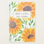 Eigen naam Zonnebloem Planner (Voorkant)