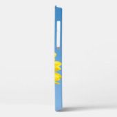 Eigen naam Zonnebloemetjes Case-Mate iPhone Case (Achterkant / Links)