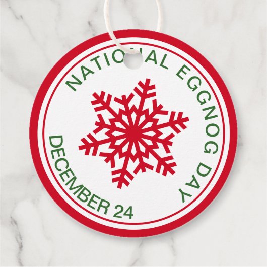 Eigen nationale feestdag 24 december bedankjes labels (Achterkant)