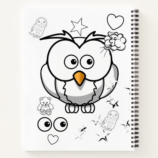 Eigen Notitieboek voor het kleuren (Achterkant)